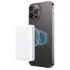 Зовнішній акумулятор з бездротовою зарядкою ESR Halolock mini Wireless Power Bank 5000mAh White Зовнішній акумулятор з бездротовою зарядкою ESR Halolock mini Wireless Power Bank 5000mAh White