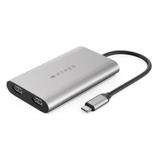 Адаптер Hyper Dual 4K HDMI Adapter для MacBook M1