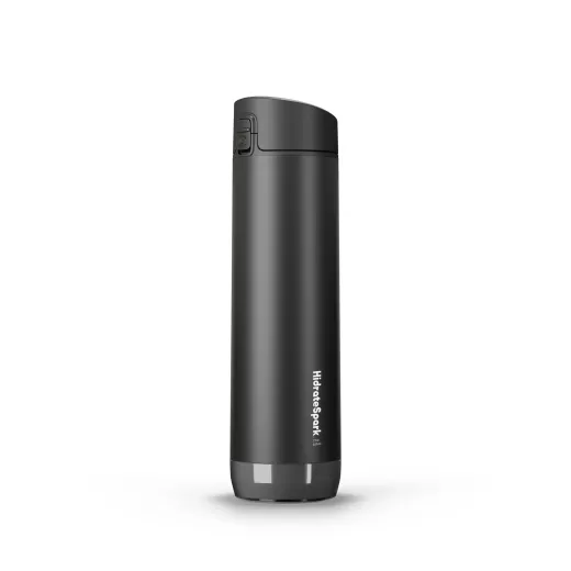 Термос HidrateSpark STEEL (620 ml) Chug + Bonus Straw Lid Black (HPGE2)