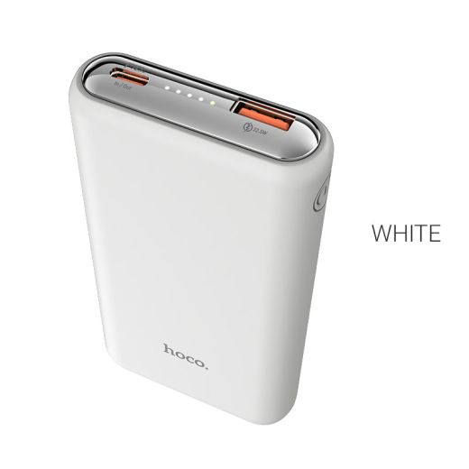 Повербанк (внешний аккумулятор) Hoco Q1 Kraft PD3.0 + QC3.0 10000mAh White