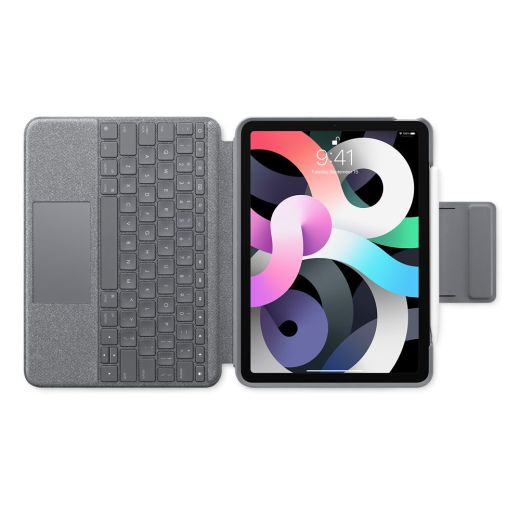Чохол із клавіатурою Logitech Folio Touch Keyboard Case with Trackpad для iPad Air 11” 6 M2 (2024) | iPad Air 10.9" 4 | 5 M1 Chip (2022 | 2020)
