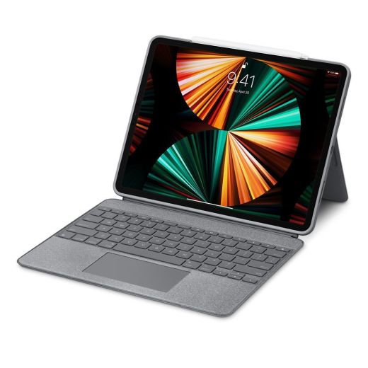 Б/У Чохол-клавіатура з тачпадом Logitech Combo Touch Keyboard Case with Trackpad для iPad Pro 12.9" (2020 | 2021 | 2022 | M1 | M2)