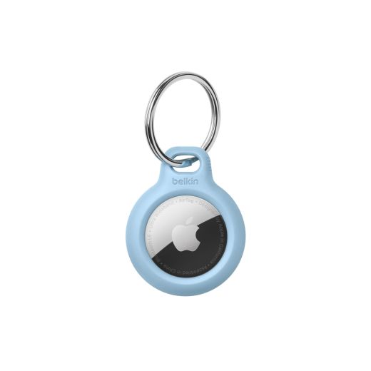 Чохол з кільцем Belkin Reflective Secure Holder with Key Ring (4-Pack) Black/Grey/White для AirTag (MSC001dsBL)