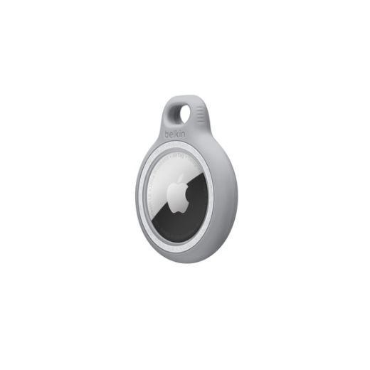 Чехол с кольцом Belkin Reflective Secure Holder with Key Ring (4-Pack) Black/Grey/White для AirTag (MSC011dsGS)