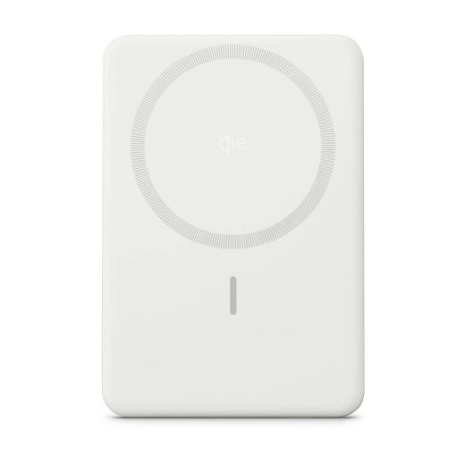 Повербанк Anker MagGo Ultra-Slim 5000mAh Qi2 15W White (A1667H21)