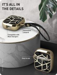 Чехол i-Blason Cosmo Series Black для AirPods