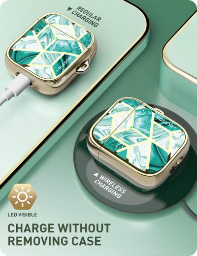 Чехол i-Blason Cosmo Series Jade для AirPods