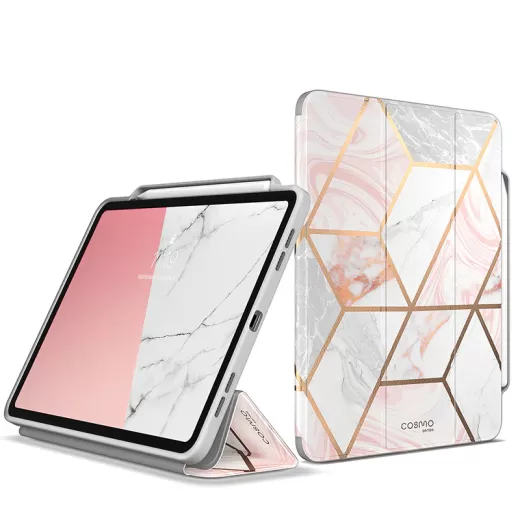 Чохол-підставка i-Blason Cosmo Case Marble Pink для iPad Air 13" M3 | M2 (2025 | 2024)