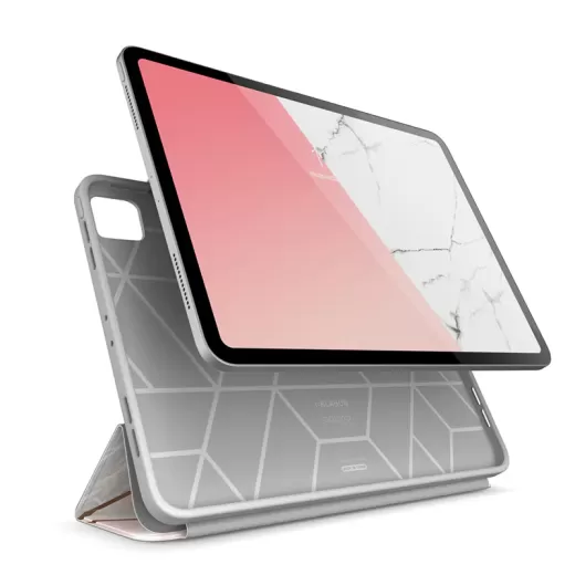 Чохол-підставка i-Blason Cosmo Case Marble Pink для iPad Air 13" M3 | M2 (2025 | 2024)