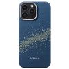 Карбоновый чехол Pitaka Tactile Woven Case StarPeak Milky Way Galaxy для iPhone 16 Pro Max (KI1602PMYG)