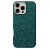 Карбоновый чехол Pitaka Monogram Dark Green для iPhone 16 Pro Max