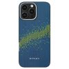 Светящийся в темноте карбоновый чехол Pitaka Tactile Woven Case (Lumintex™ Edition) StarPeak Milky Way Galaxy для iPhone 16 Pro (KI1603PMYG)