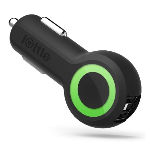 Автомобільна зарядка iOttie Rapid VOLT Max Dual Port USB Car Charger Black (5 A) (CHCRIO104BK)