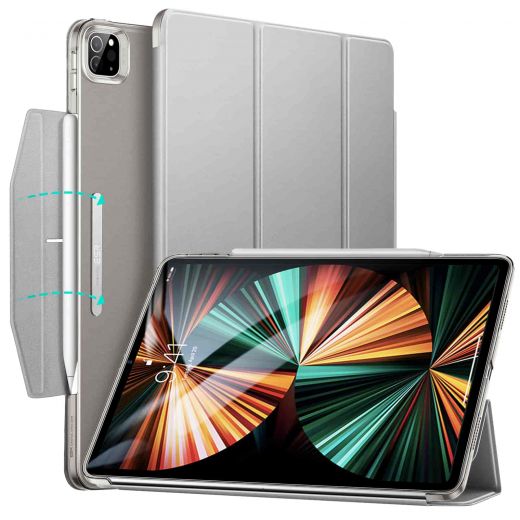 Чохол ESR Ascend Trifold Hard Gray для iPad Pro 12.9" (2020 | 2021 | 2022 | M1 | M2)