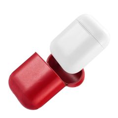 Чехол iCarer Vintage Leather Series Red для AirPods