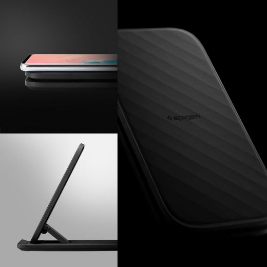 Беспроводная зарядка Spigen SteadiBoost Flex Fast Wireless Charger (F316W)