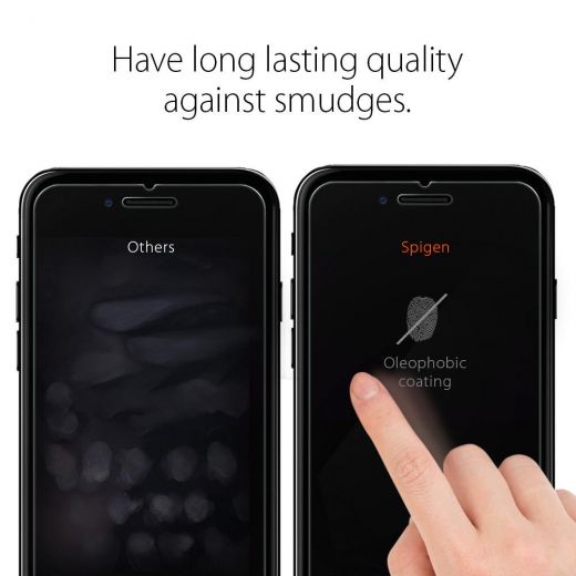 Стекло Spigen SGP GLAS.tR SLIM HD Screen Protector - iPhone 7/8 (054GL22382)