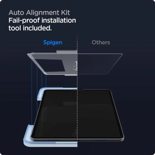 Захисне скло Spigen Screen Protector EZ FIT GLAS.tR для iPad Pro 12.9" (2020 | 2021 | 2022 | M1 | M2) (AGL02809)