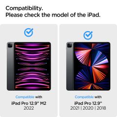 Захисне скло Spigen Screen Protector EZ FIT GLAS.tR для iPad Pro 12.9" (2020 | 2021 | 2022 | M1 | M2) (AGL02809)