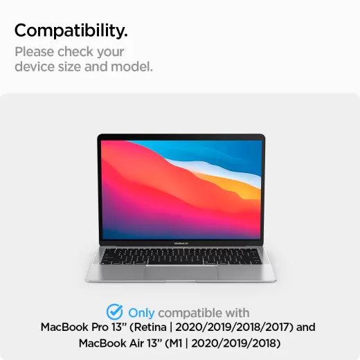 Захисна плівка антишпіон Spigen Screen Protector Safe View для Macbook Pro 13"  (2017 | 2018| 2020)| Air 13" (2018 | 2019| 2020) (AFL06440)