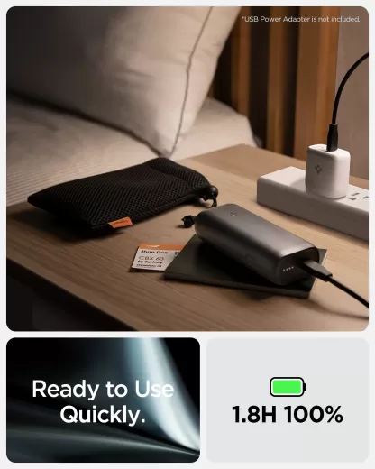 Павербанк (Зовнішній акумулятор) Spigen ArcPack™ Portable Charger PA2100 (ABA04268)