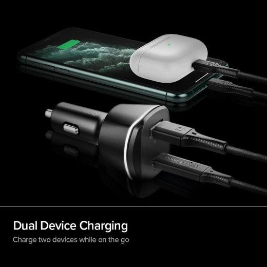 Автомобильное зарядное устройство Spigen ArcStation™ PD3.0 Car Charger