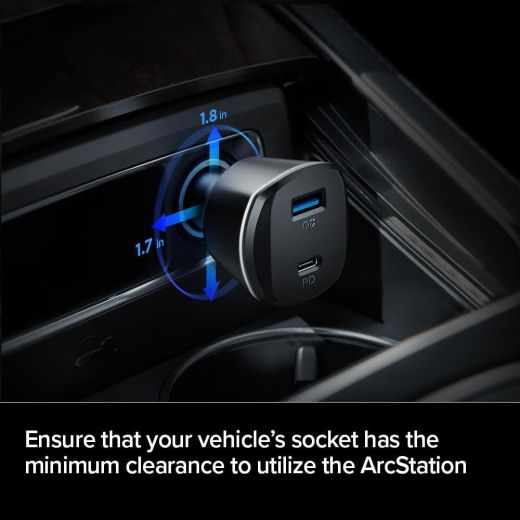 Автомобільний зарядний пристрій Spigen ArcStation™ PD3.0 Car Charger