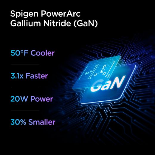 Быстрая зарядка Spigen PowerArc 20W ArcStation Pro Wall Charger