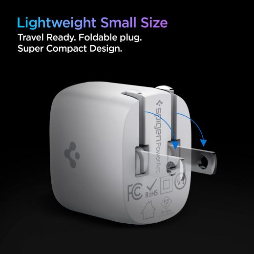 Быстрая зарядка Spigen PowerArc 20W ArcStation Pro Wall Charger