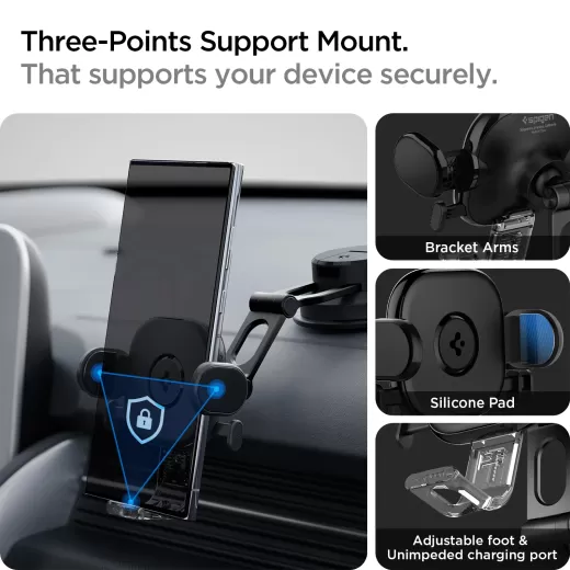 Держатель для телефонов в машину Spigen UTS35 OneTap Universal Car Mount Dashboard (ACP05506)