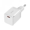 Зарядное устройство Baseus GaN3 Fast Charger 30W (1 Type-C) White (CCGN010102)