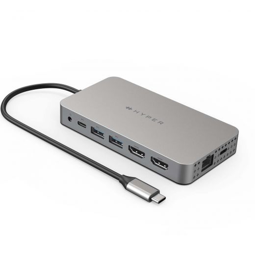 Адаптер Hyper Dual 4K HDMI 10-in-1 USB-C Hub