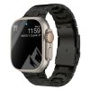 Металлический ремешок Luxury Titanium Strap Black для Apple Watch 49мм | 45мм