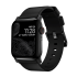 Шкіряний ремінець Nomad Modern Slim Band Black Leather / Black Hardware для Apple Watch 42mm | 41mm | 40mm Шкіряний ремінець Nomad Modern Slim Band Black Leather / Black Hardware для Apple Watch 42mm | 41mm | 40mm