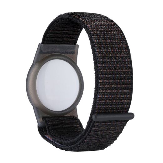 Нейлоновый чехол-ремешок на руку Mobile Origin Strap Black для Apple AirTag (FRL-ATSTR-BLK)