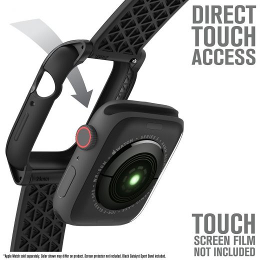 Ремінець Catalyst Impact Protection Stealth Black для Apple Watch (45mm | 44mm)