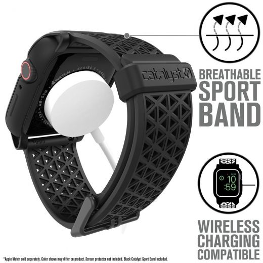 Ремінець Catalyst Impact Protection Stealth Black для Apple Watch (45mm | 44mm)