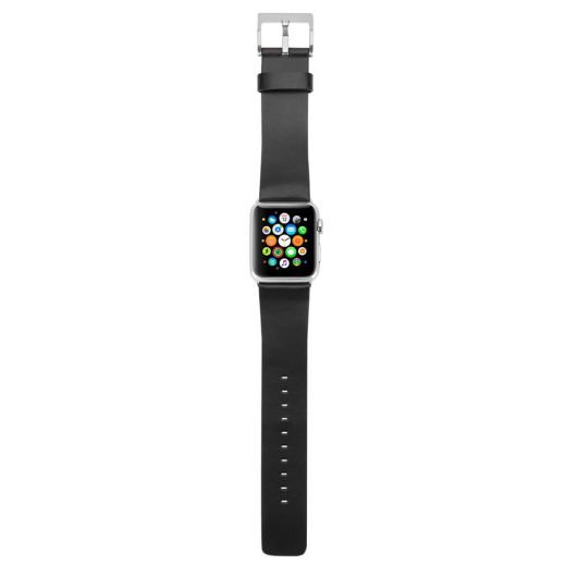 Ремінець Incase Leather Band Black (INAW10013-BLK) для Apple Watch 42/44mm