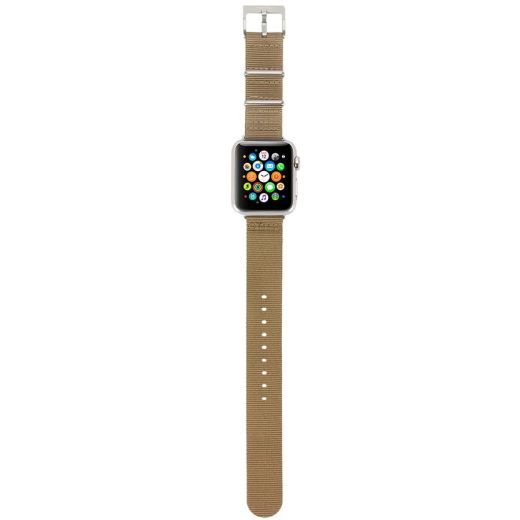 Ремінець Incase Nylon Nato Band Bronze (INAW10011-BRZ) для Apple Watch 38/40mm