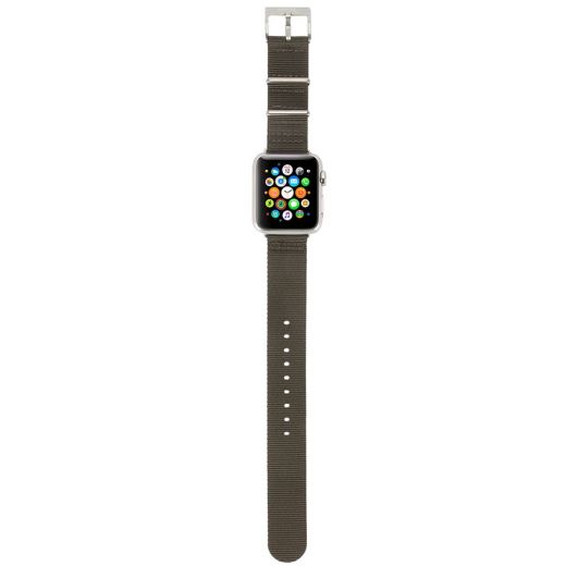Ремінець Incase Nylon Nato Band Anthracite (INAW10014-ANT) для Apple Watch 42/44mm