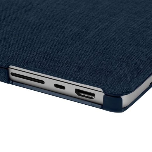 Чохол-накладка Incase Textured Hardshell in Woolenex Cobalt для MacBook Pro 16" M1 | M2 | M3 | M4 (2021 | 2022 | 2023 | 2024) (INMB200723-СВТ)