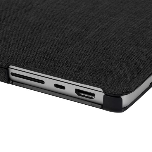 Чохол-накладка Incase Textured Hardshell in Woolenex Graphite для MacBook Pro 16" M1 | M2 | M3 | M4 (2021 | 2022 | 2023 | 2024) (INMB200723-GFT)
