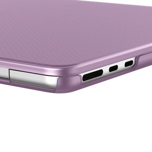 Чехол-накладка Incase Hardshell Dots Ice Pink для MacBook Air 13.6" M4 | M3 | M2 (2025 | 2024 | 2022) (INMB200749-IPK)