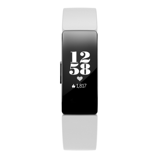 Фітнес-трекер Fitbit Inspire HR White/Black