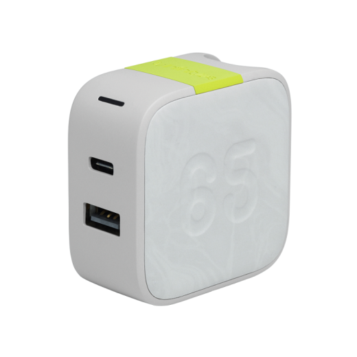 Швидка зарядка InfinityLab InstantCharger 65W 2 USB White