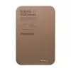 Повербанк Momax Q.Mag X1 Magnetic Wireless Power Bank 10000mAh Gen 2 Sandstone
