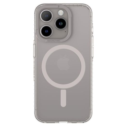 Чехол AMAZINGthing Titan Pro with MagSafe Gray для iPhone 15 Pro (IP156.1PTMGY)