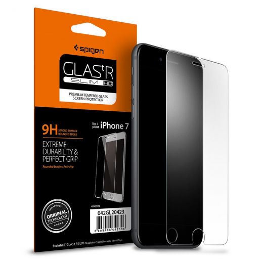 Стекло Spigen SGP GLAS.tR SLIM HD Screen Protector - iPhone 7/8 (054GL22382)