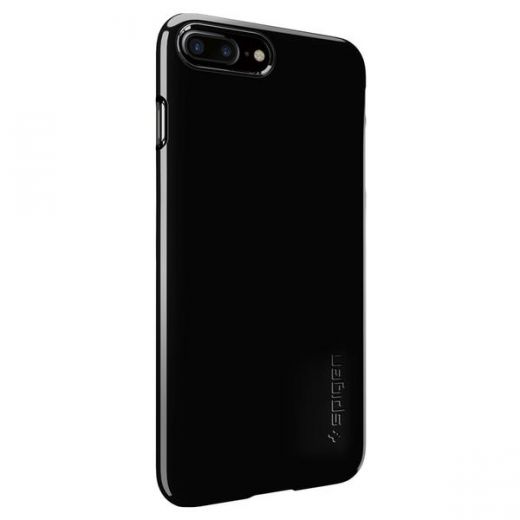 Чохол Spigen Thin Fit Jet Black для iPhone 7 Plus/8 Plus