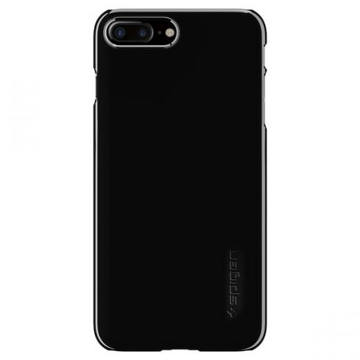 Чохол Spigen Thin Fit Jet Black для iPhone 7 Plus/8 Plus